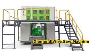 Máy cưa dây kim cương | Tăng năng suất tấm 10% khi cắt ngọc bích và đá cẩm thạch | Ledrobit