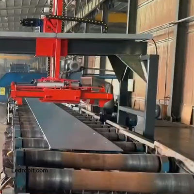 Máy tải và thả đĩa nhôm tự động với servo motor và màn hình LCD