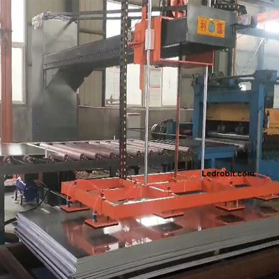 Màn hình LCD Máy xử lý mảng nhôm Hệ thống động cơ phụ tùng Loading Unloading Conveyor